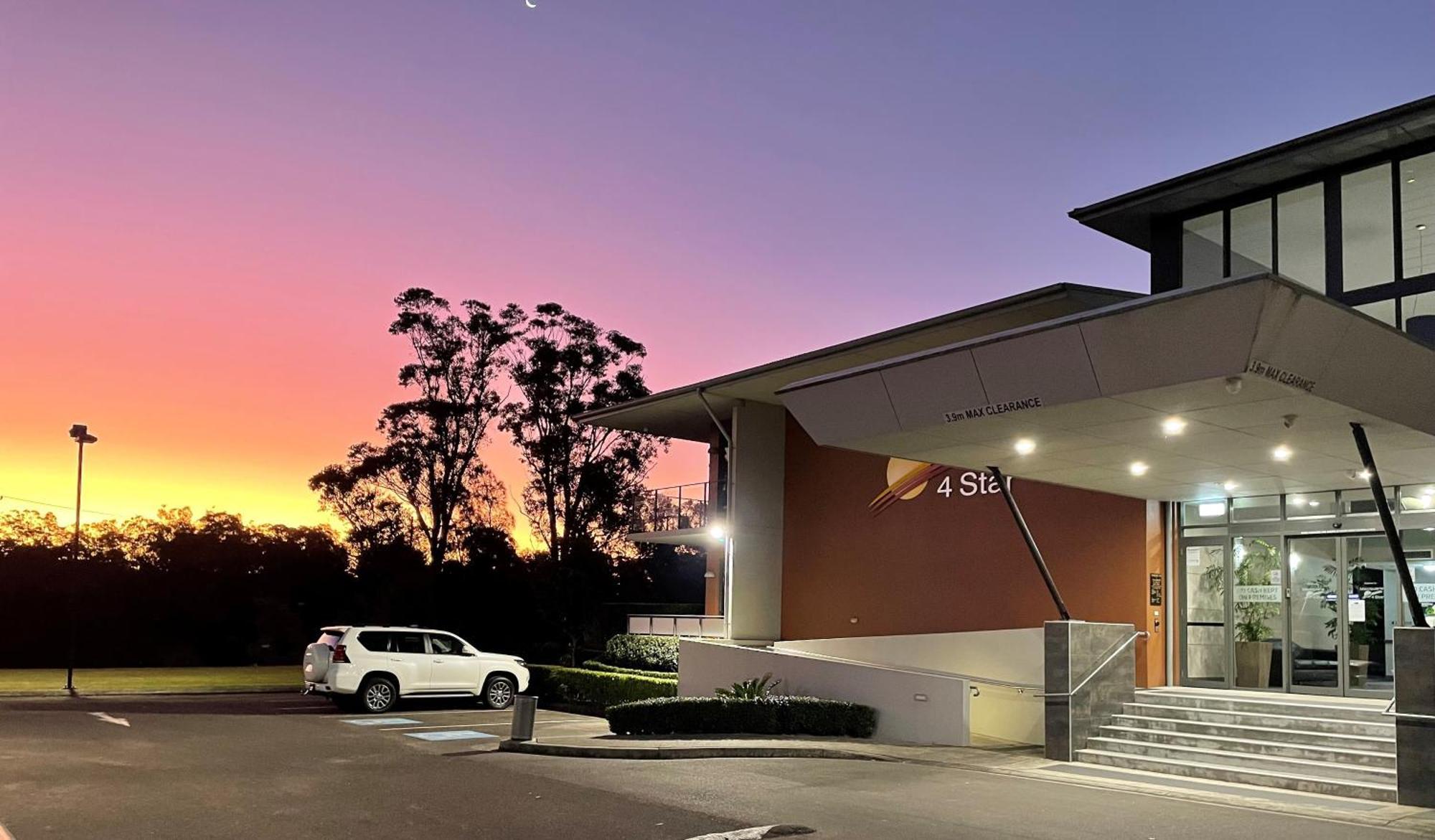 Macquarie 4 Star Motel Warners Bay Exterior foto